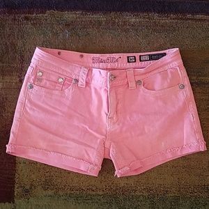 Pink Miss Me shorts